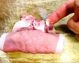 インゲンと人参の豚肉巻き作り方12写真