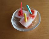 一口♡苺カルピスゼリー＆アイス作り方6写真