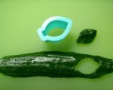 かまぼこで　リトルローズ♪キャラ弁おかず作り方3写真