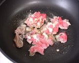 簡単、時短！　しっかり味の、牛丼（豚丼）作り方3写真