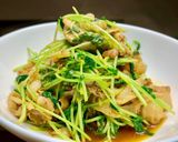 豚肉と豆苗の炒め物作り方6写真