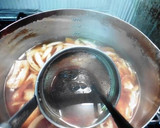 長ネギと油揚げの味噌汁作り方2写真