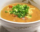 残ったカレーで濃厚クリーム カレーうどん作り方5写真