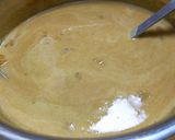 残ったカレーで濃厚クリーム カレーうどん作り方2写真