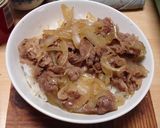 簡単、時短！　しっかり味の、牛丼（豚丼）作り方13写真
