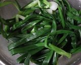 夕♪美味♪簡単♪分葱と釜揚げしらすのぬた作り方1写真