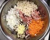 蓮根入り肉団子作り方1写真