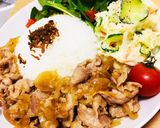 【ワンプレート】その①定番！生姜焼き♪作り方5写真