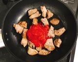 ★鉄分たっぷり！！鶏レバーのトマト煮★作り方5写真