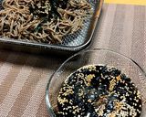 ラー油to海苔ゴマが決めてnoざる蕎麦作り方3写真