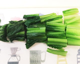 小松菜の中華風胡麻和え作り方1写真