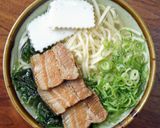 手作りラフテーの煮込み出汁で沖縄そば作り方4写真