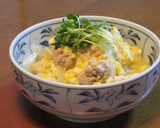たらこと木綿豆腐の卵とじ作り方4写真