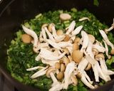 カブとキノコの梅風味炊き込みご飯作り方1写真
