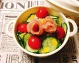 サラダに生ハム♪( ´▽`)作り方20写真