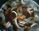 イカと蒟蒻の煮物作り方4写真