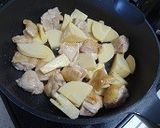 鶏肉と筍の煮物作り方2写真