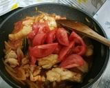 クリームチーズで仕上げるチキントマト煮♪作り方9写真