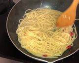 サバ缶パスタ。（オリーブオイル漬け）作り方3写真