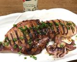 居酒屋風 うま塩イカ焼き作り方5写真