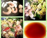 パリパリ麺de魚介のあんかけ皿うどん♪作り方4写真