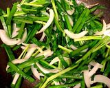 基本のニラ玉(新玉ねぎ入り)作り方3写真
