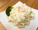 ポテトサラダで☆お惣菜 トースト☆作り方4写真