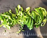 ピーマンの塩昆布和え作り方1写真