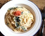 フライパンdeたらこクリームチーズパスタ作り方4写真