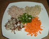 野菜いっぱい♪五目つくね作り方1写真