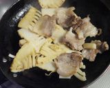 猪肉とタケノコの旨みたっぷり春丼作り方3写真
