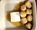 バゲットに里芋煮とクリームチーズ作り方1写真