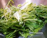 シャキ！水菜とホタテ貝柱のマヨサラダ♥️作り方1写真