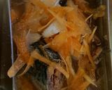 さばの水煮の缶詰とエリンギでキャンプ飯作り方2写真