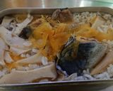さばの水煮の缶詰とエリンギでキャンプ飯作り方4写真