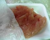 鶏むね肉のみそだれピカタ作り方1写真