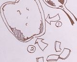 ピーマンのジャガイモ詰め作り方7写真