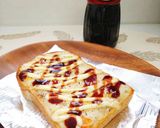 ポテトサラダで☆お惣菜 トースト☆作り方3写真