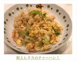 鮭とレタスのチャーハン！作り方9写真