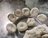 白玉粉、片栗粉、豆腐でつるん、団子作り方3写真