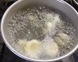 白玉粉、片栗粉、豆腐でつるん、団子作り方5写真