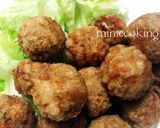 驚愕！フワッと柔らか茹で肉団子作り方24写真