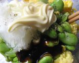 ❤そら豆の玉たまサラダ❤作り方3写真