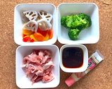 バター醤油ベジ皿作り方1写真