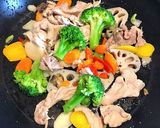 バター醤油ベジ皿作り方5写真