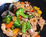 バター醤油ベジ皿作り方6写真
