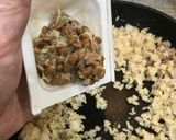 ゆかり納豆チャーハン作り方2写真