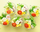 カップサラダそば作り方5写真