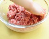 新たまねぎの甘辛ハンバーグ作り方5写真