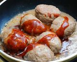 新たまねぎの甘辛ハンバーグ作り方9写真